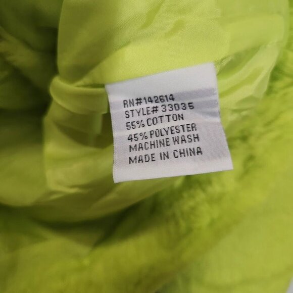 Love83 Faux Fur Jacket in Lim Green - Size Small - Picture 7 of 9